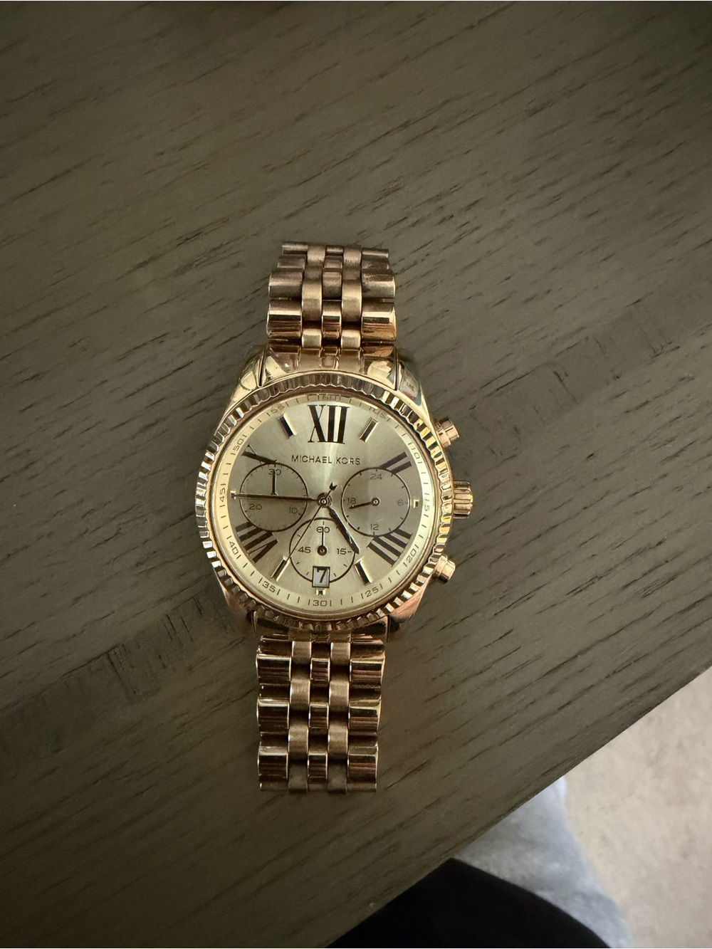 Michael Kors Women’s Gold Chronograph Watch